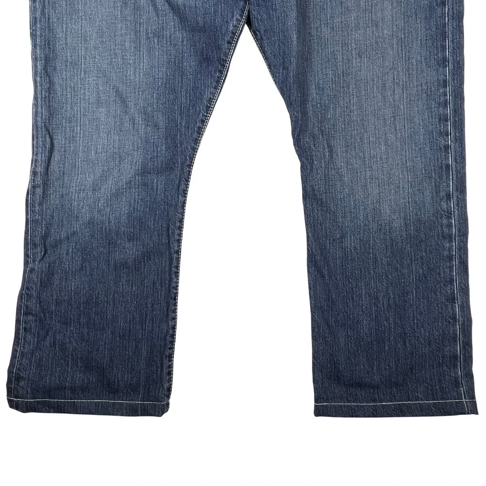 Polo Ralph Lauren Straight Leg Jeans Mens 38x30 (Hemmed Fits 40x27) Blue